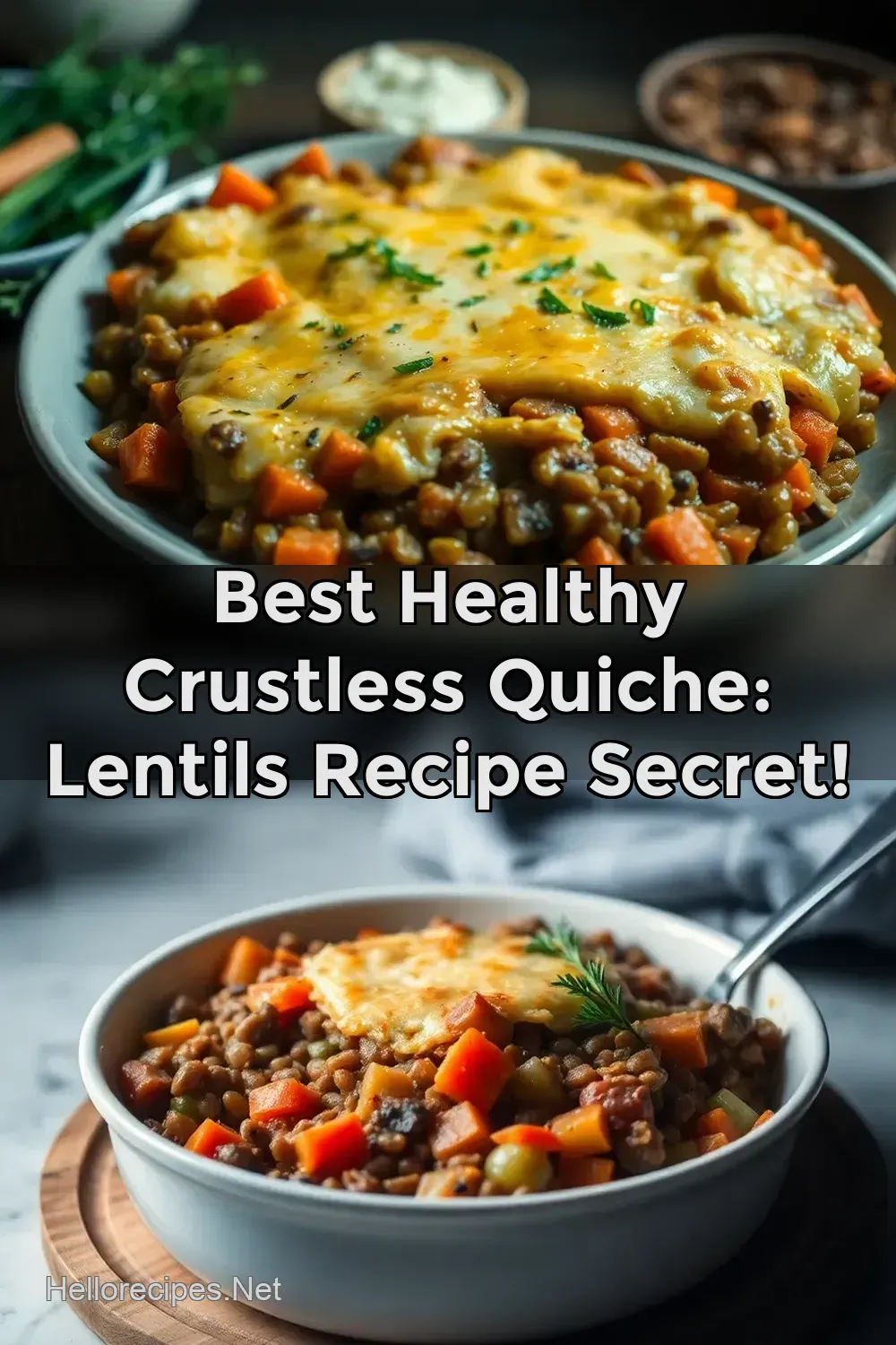 Best Healthy Crustless Quiche: Lentils Recipe Secret!
