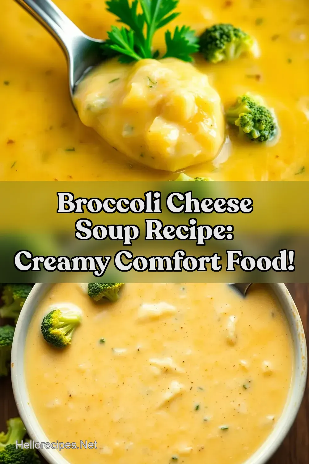 Broccoli Cheese Soup Recipe: Creamy Comfort in 40 Minutes!
