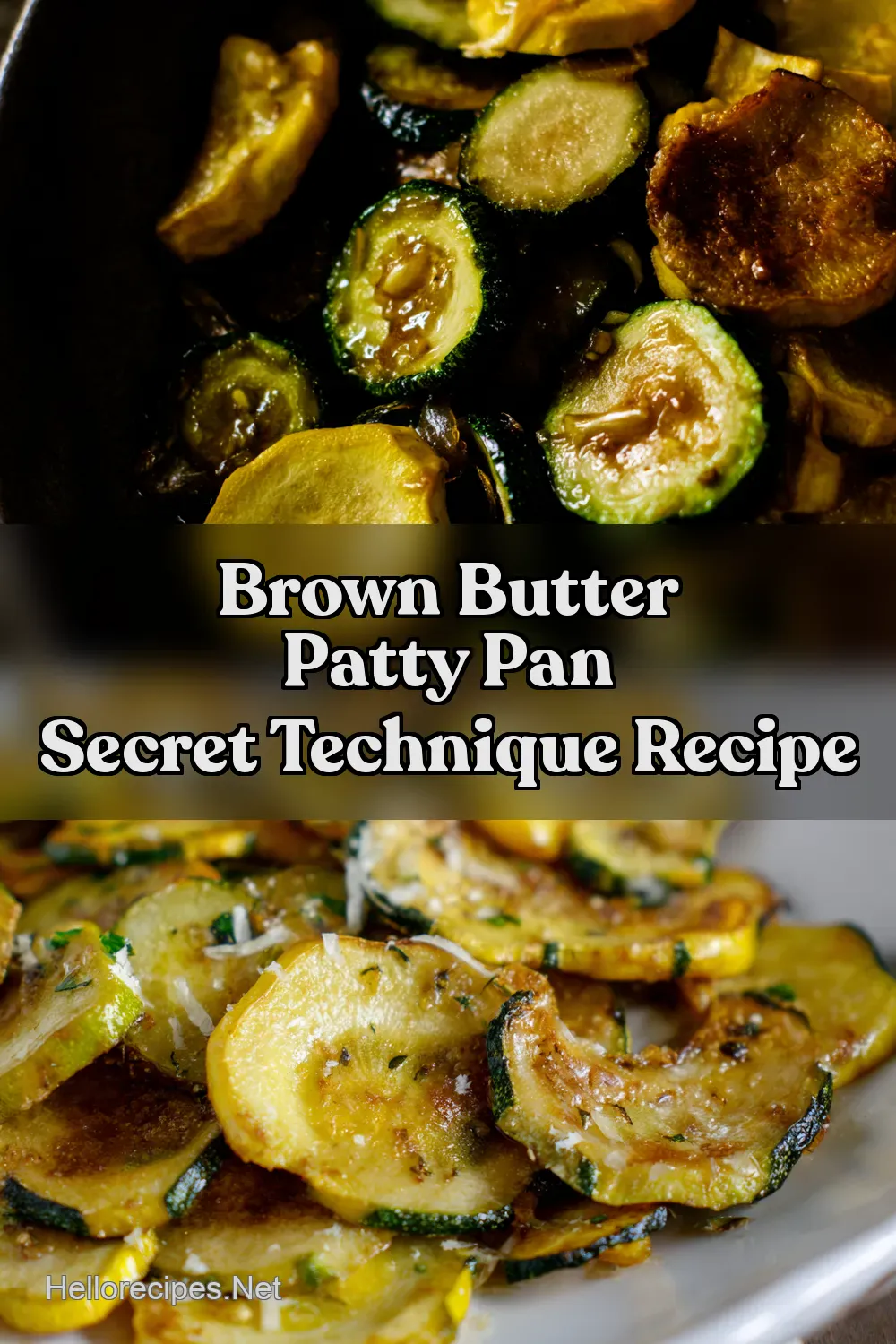 Sautéed Patty Pan Squash A Brown Butter Delight - Hello…