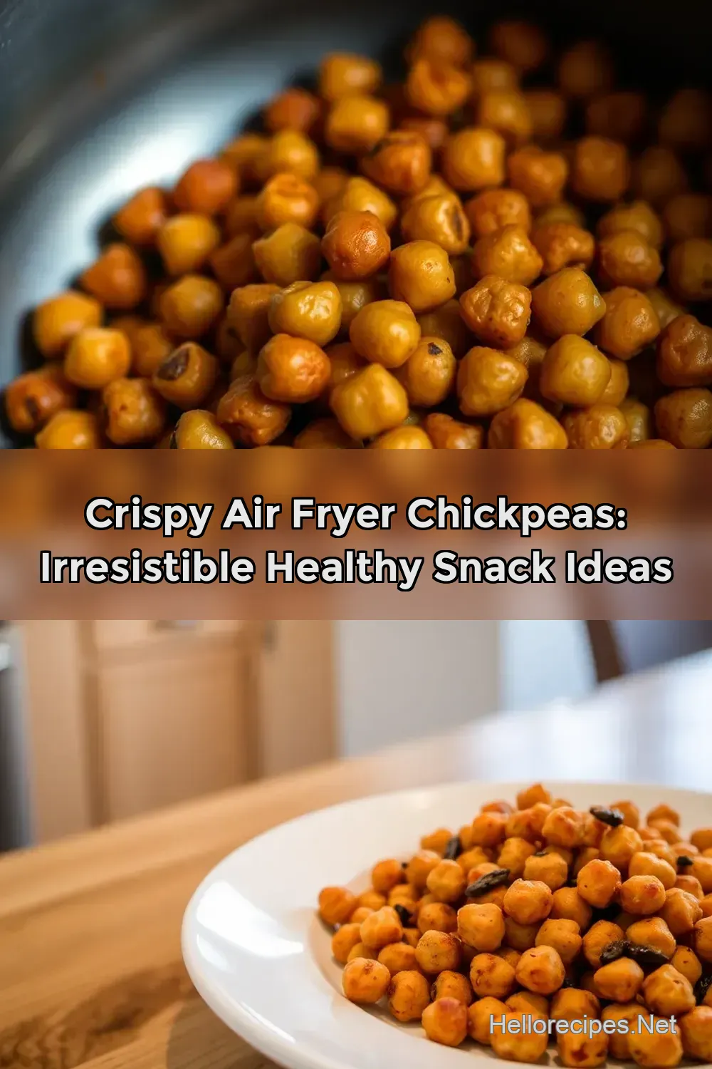 Easy Crispy Air Fryer Chickpeas: My Go-To Healthy Snack…