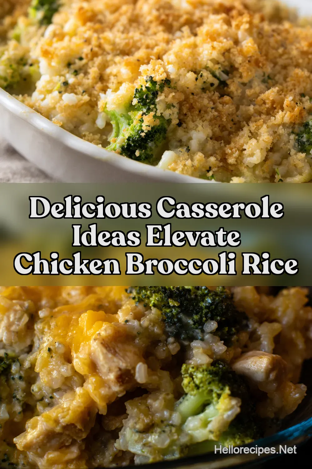 Chicken Casserole Ideas My Cheesy Broccoli Rice Bake -…