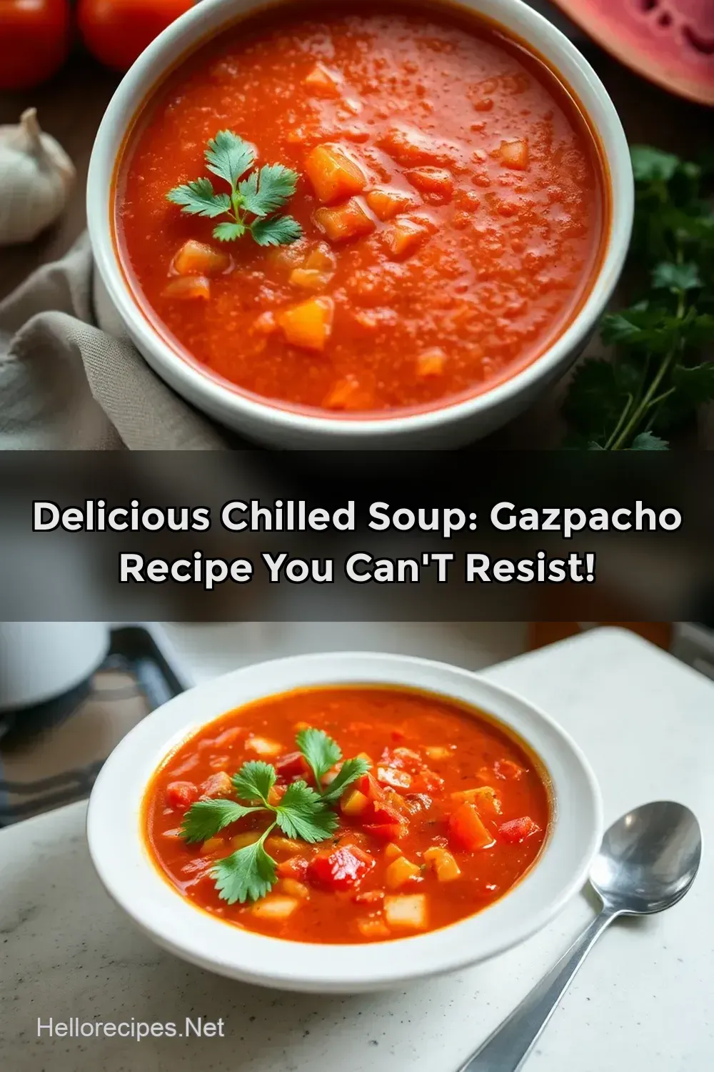 Easy & Refreshing Recipe for Gazpacho Soup: My Go-To Summer…