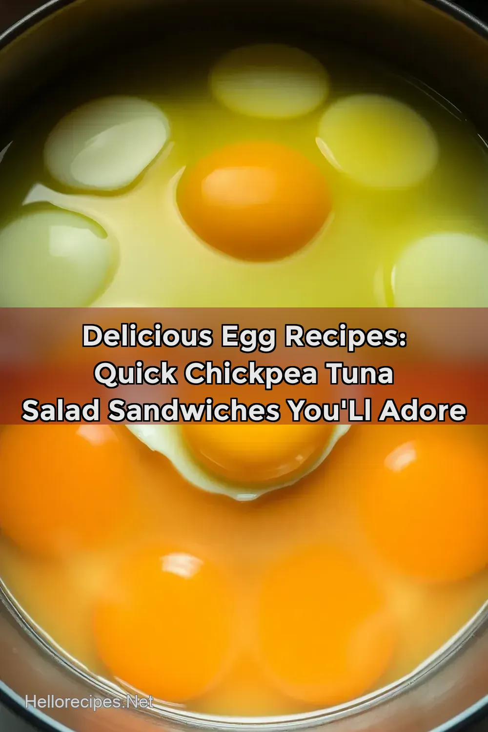 Delicious Egg Recipes: Quick Chickpea Tuna Salad Sandwiches You' ll Adore