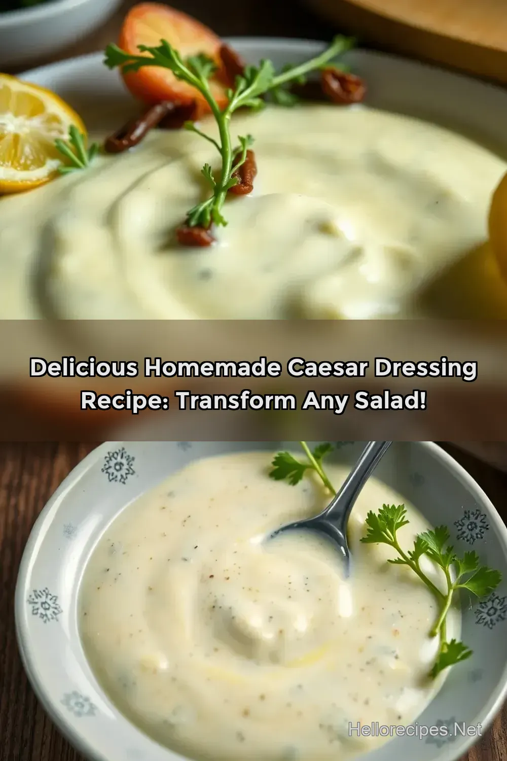 Delicious Homemade Caesar Dressing Recipe: Transform Any Salad!