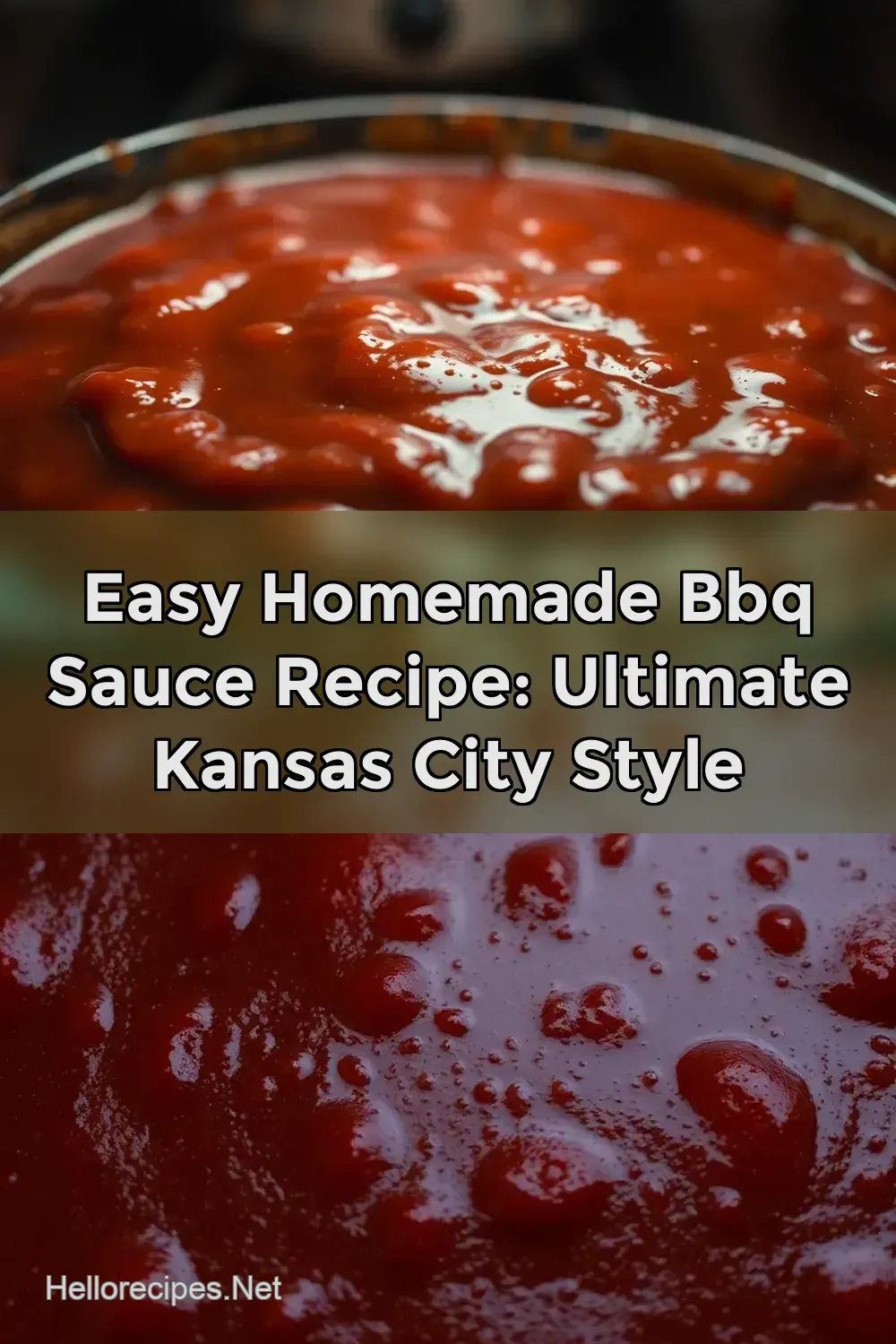 Easy Homemade BBQ Sauce Recipe: Ultimate Kansas City Style