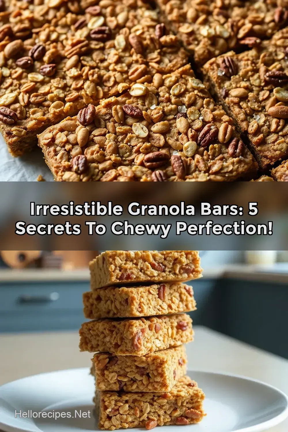Irresistibly Chewy Homemade Granola Bars: A Family Favorite…