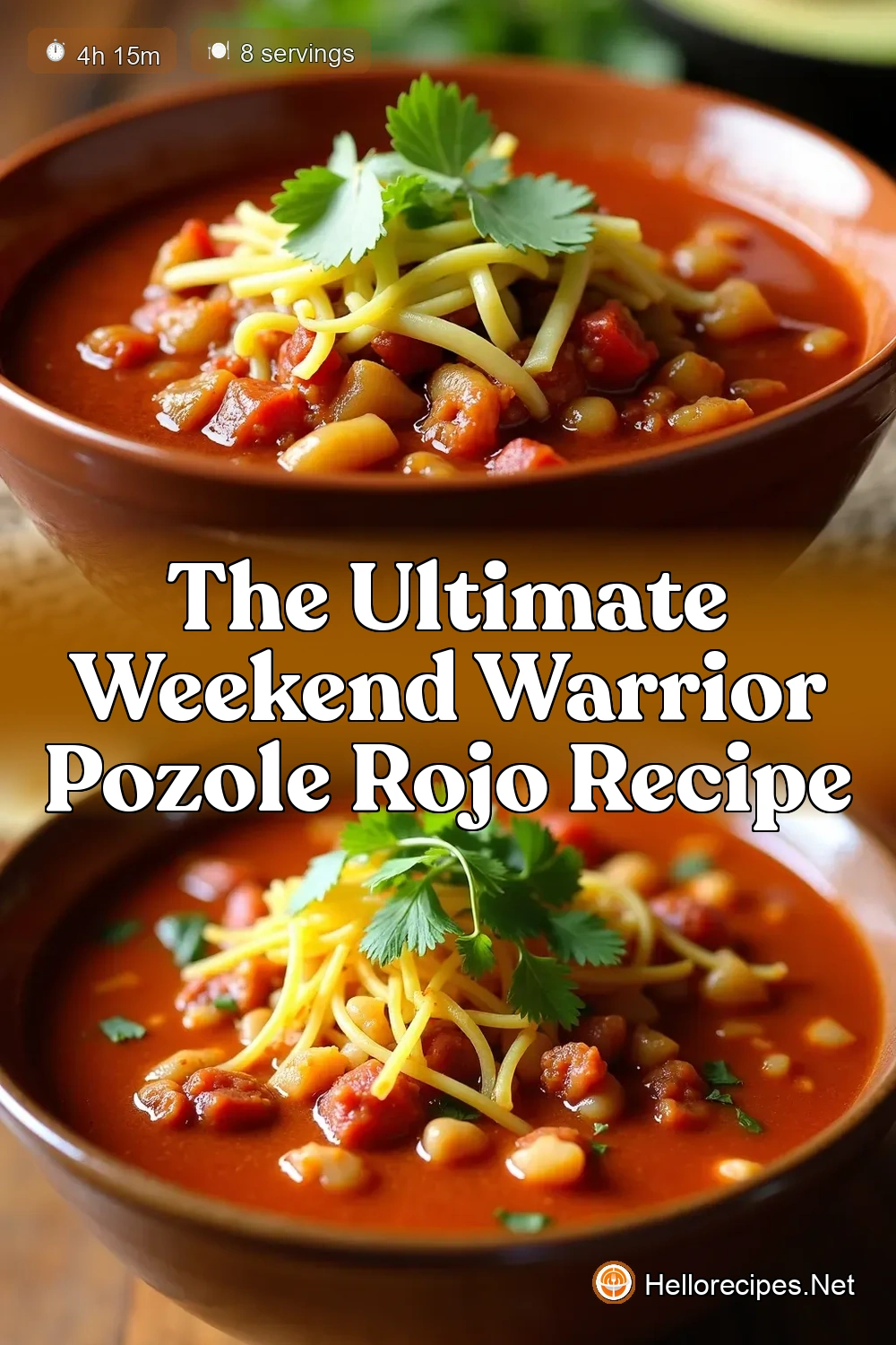 Proper Hearty Pozole Rojo Authentic Red Chile Hominy Stew