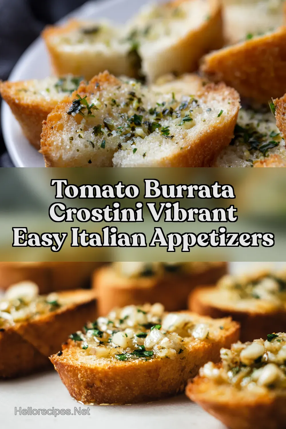 Garlic Herb Crostini My Secret for Toppings - Hello Recipes