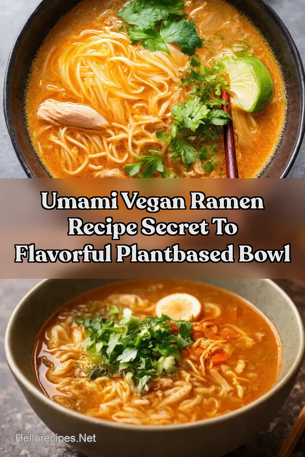 Vegan Ramen Recipe SlurpWorthy Umami in a Bowl - Hello…
