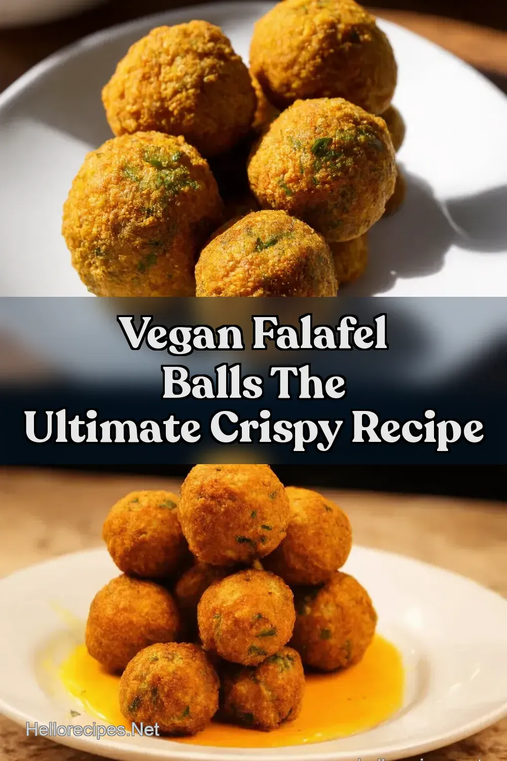 Golden Garlicky falafel balls My Authentic Treat - Hello…
