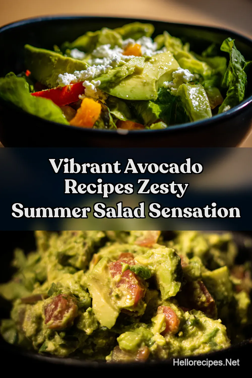 Zesty Avocado Salad Recipe My SunshineinaBowl Secret -…