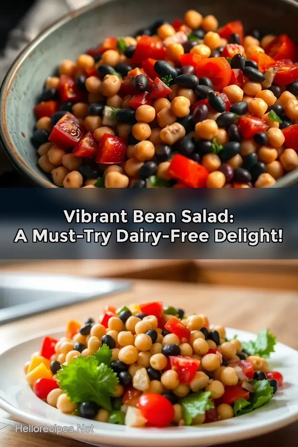 Bright and Flavorful Bean Salad: Easy Simple Bean Recipes…