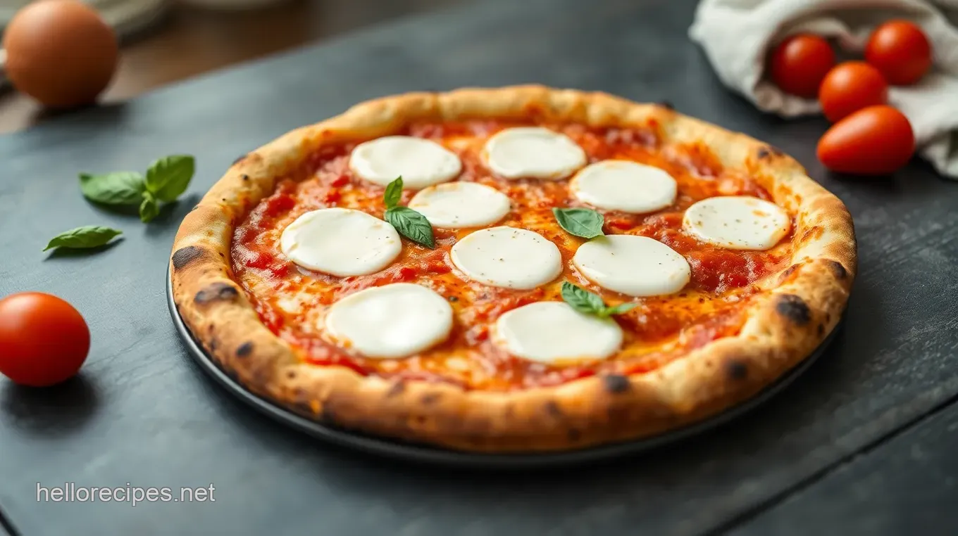 Fresh Mozzarella Slices Pizza