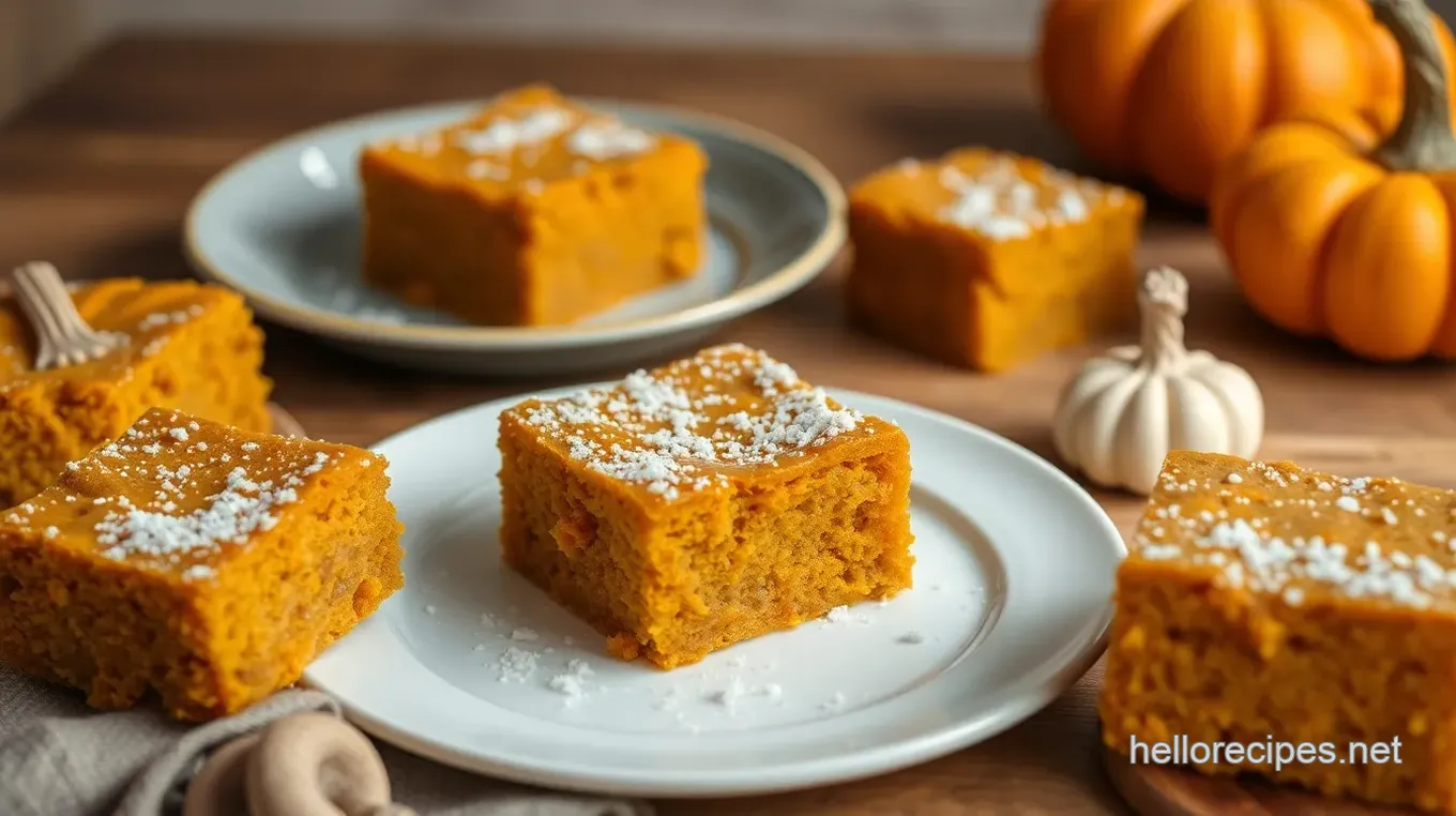 Bake Gluten-Free Pumpkin Squares for Fall