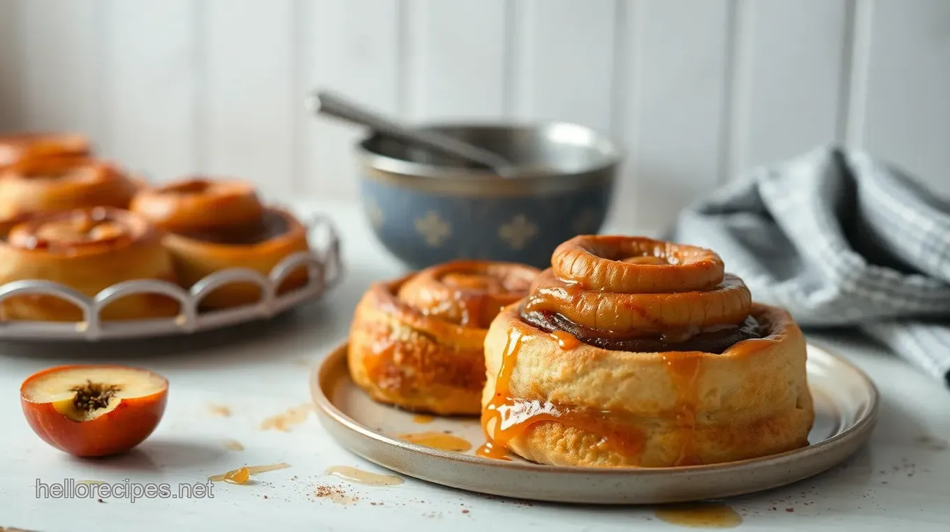 Soft-Baked Apple Cinnamon Rolls