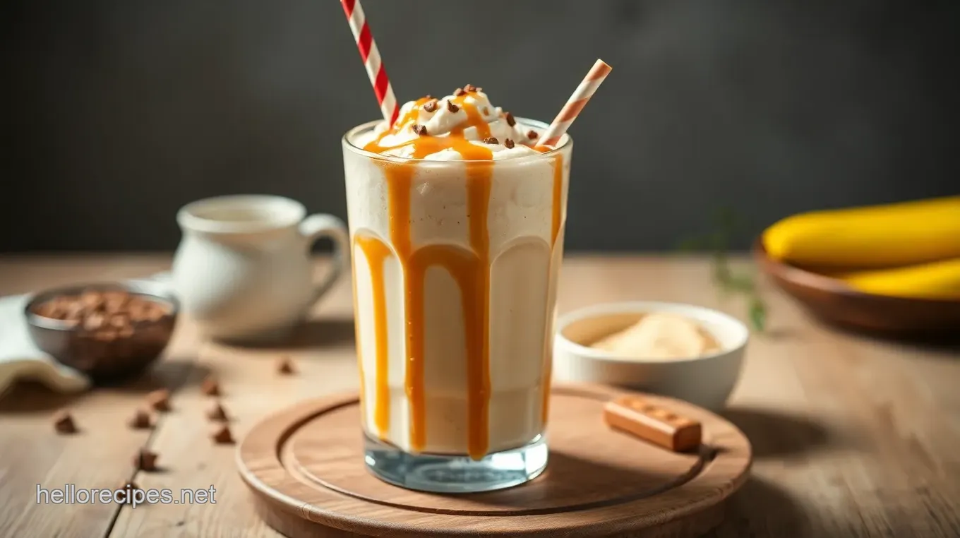 Blend Caramel Milkshake for a Dreamy Treat