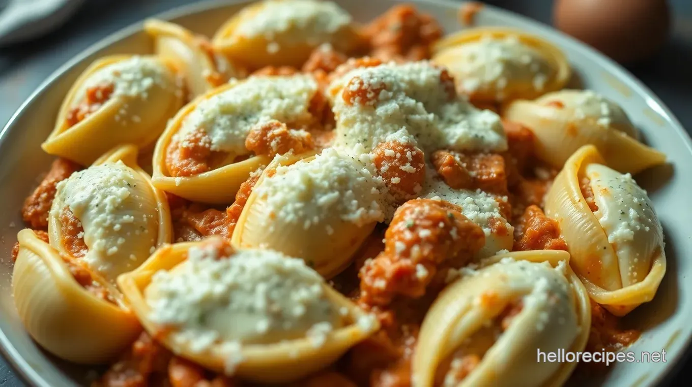 Cheesy Ricotta-Stuffed Pasta Shells: A Comforting Delight