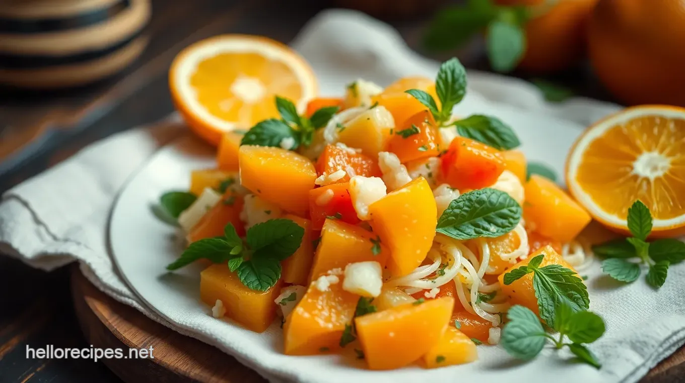 Cook Freekeh Salad with Oranges & Mint