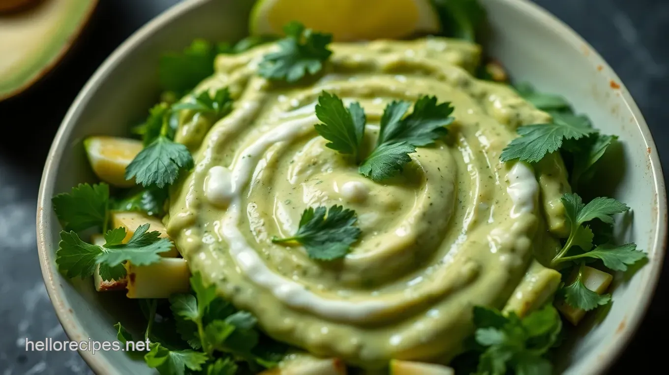 My Easy Avocado Cilantro Lime Dressing: A Fresh Flavor Boost! Creamy Avocado Cilantro Lime Dressing