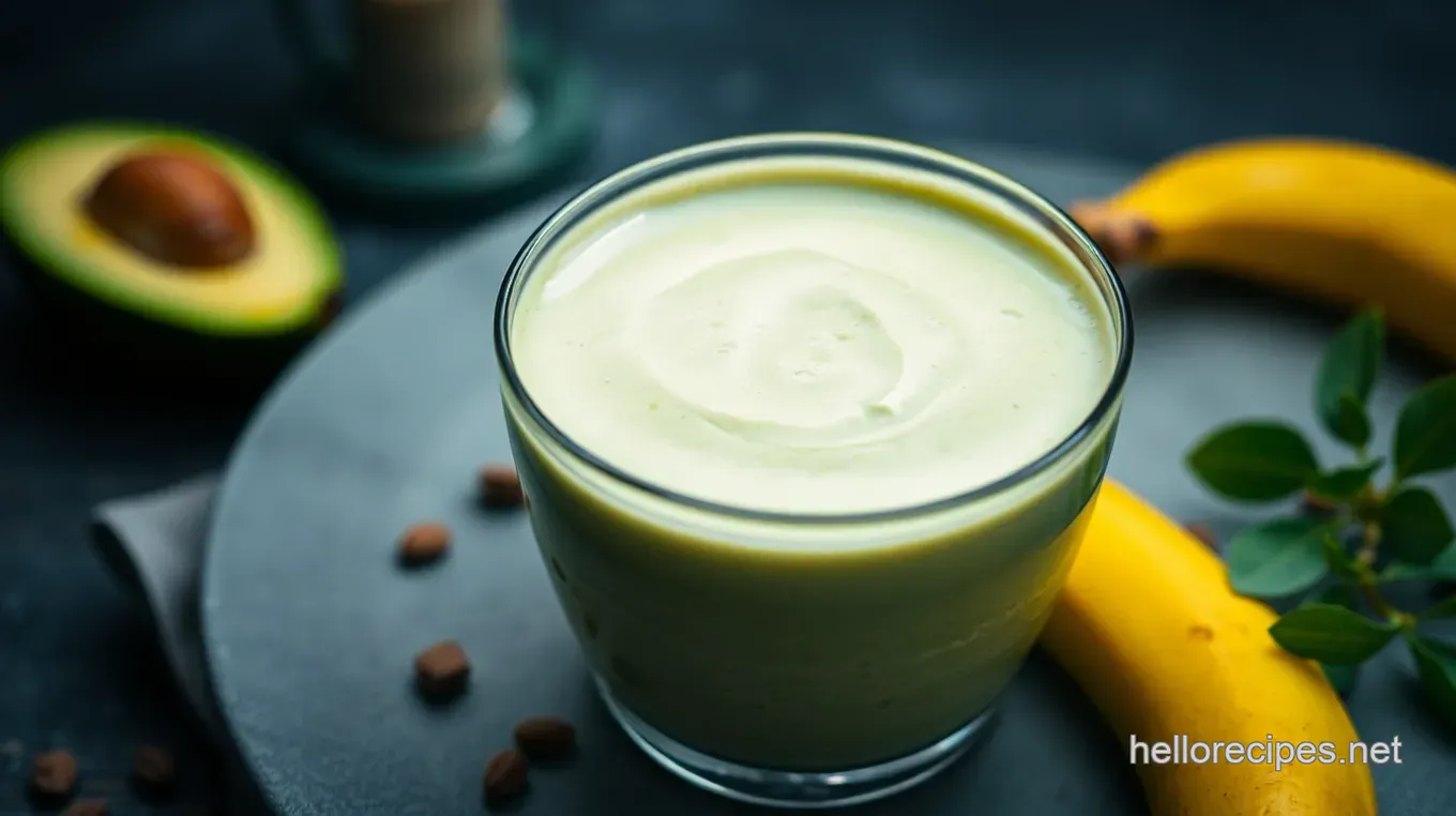 Creamy Avocado Smoothie: Your New Morning Delight