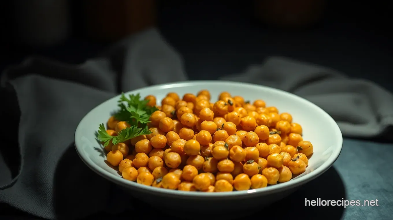 Easy Crispy Air Fryer Chickpeas: My Go-To Healthy Snack Recipe Crispy Air Fryer Chickpeas: A Healthy Snack Sensation