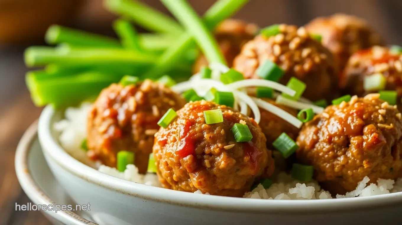 Firecracker Meatballs