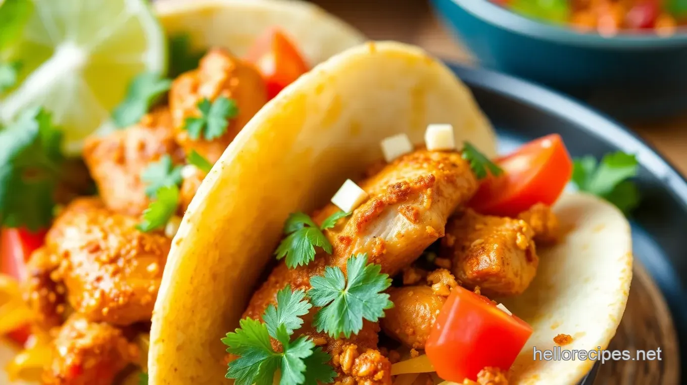 Flavor-Packed Southwest Chicken Tacos