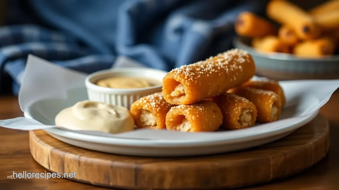 Fried Churros Poppers - Bite-Sized Treats