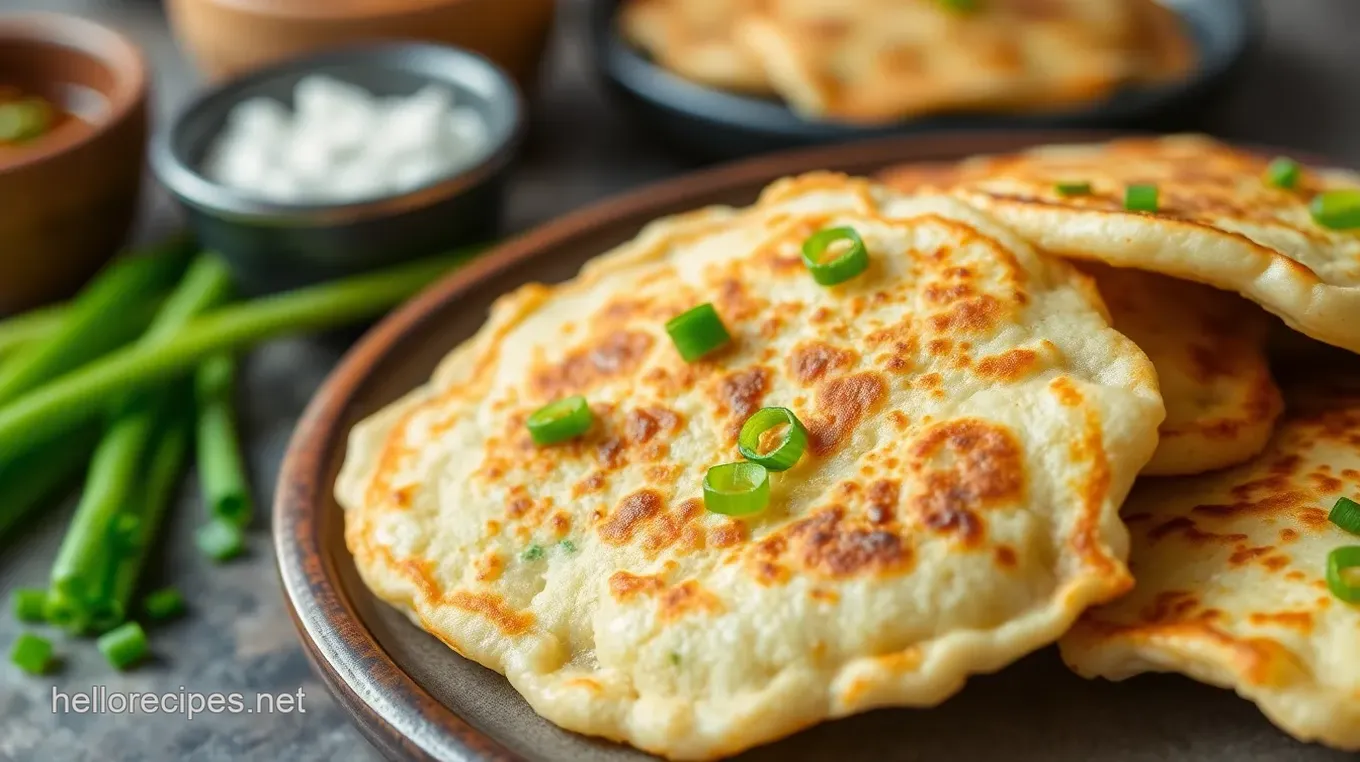 Homemade Scallion Pancakes Inspired by Trader Joe's