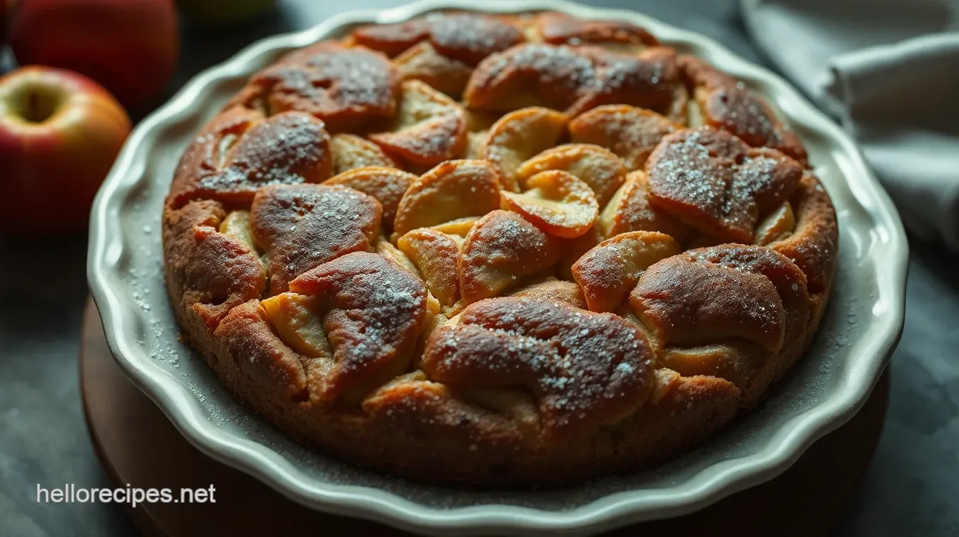 Grandma’s Easy Apple Cake: A Slice of Autumn