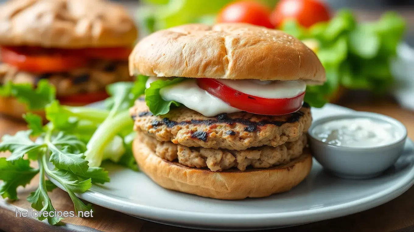 Delicious Grilled Turkey Burger Recipe