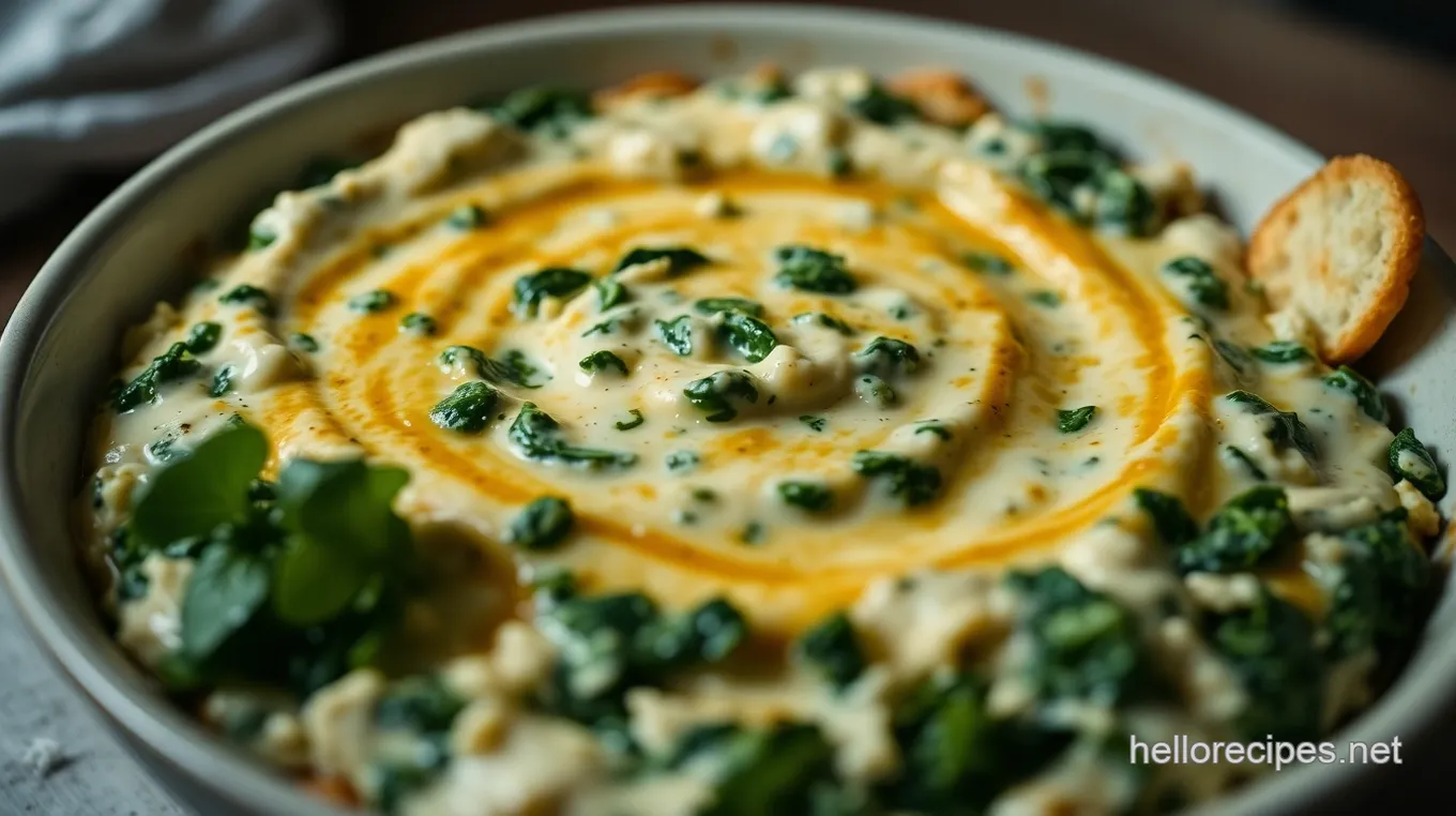 Knorr's Creamy Spinach Dip with a Twist