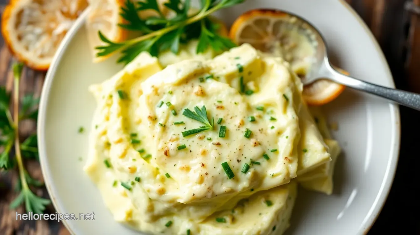 Easy Garlic Herb Butter Recipe