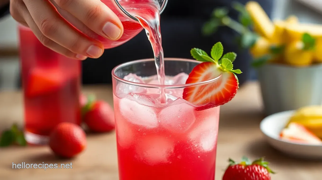 Hello Kitty Strawberry Soda