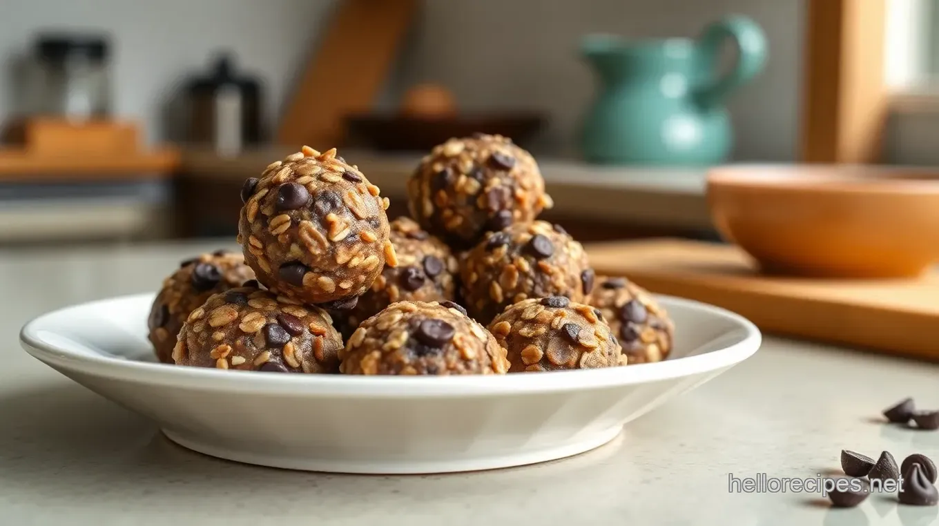 Chocolate Peanut Butter Oat Bites