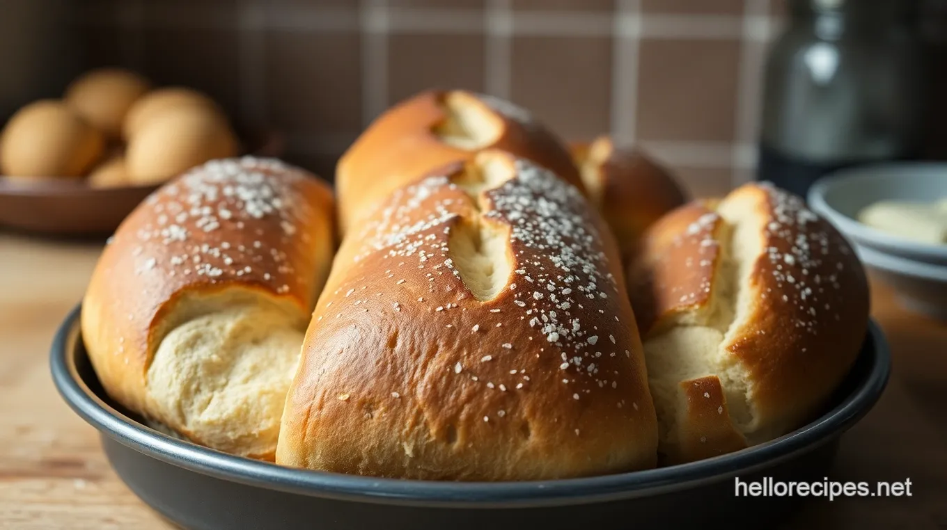 Perfectly Crusty Baguettes in a Baguette Pan