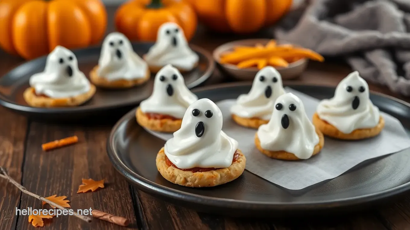 Make Spooky Ghost Appetizers for Halloween