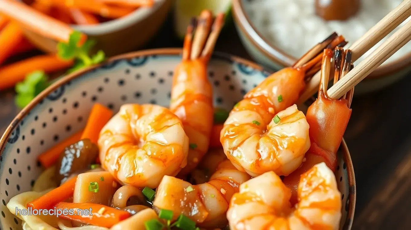 Savory Moo Shi Shrimp Recipe