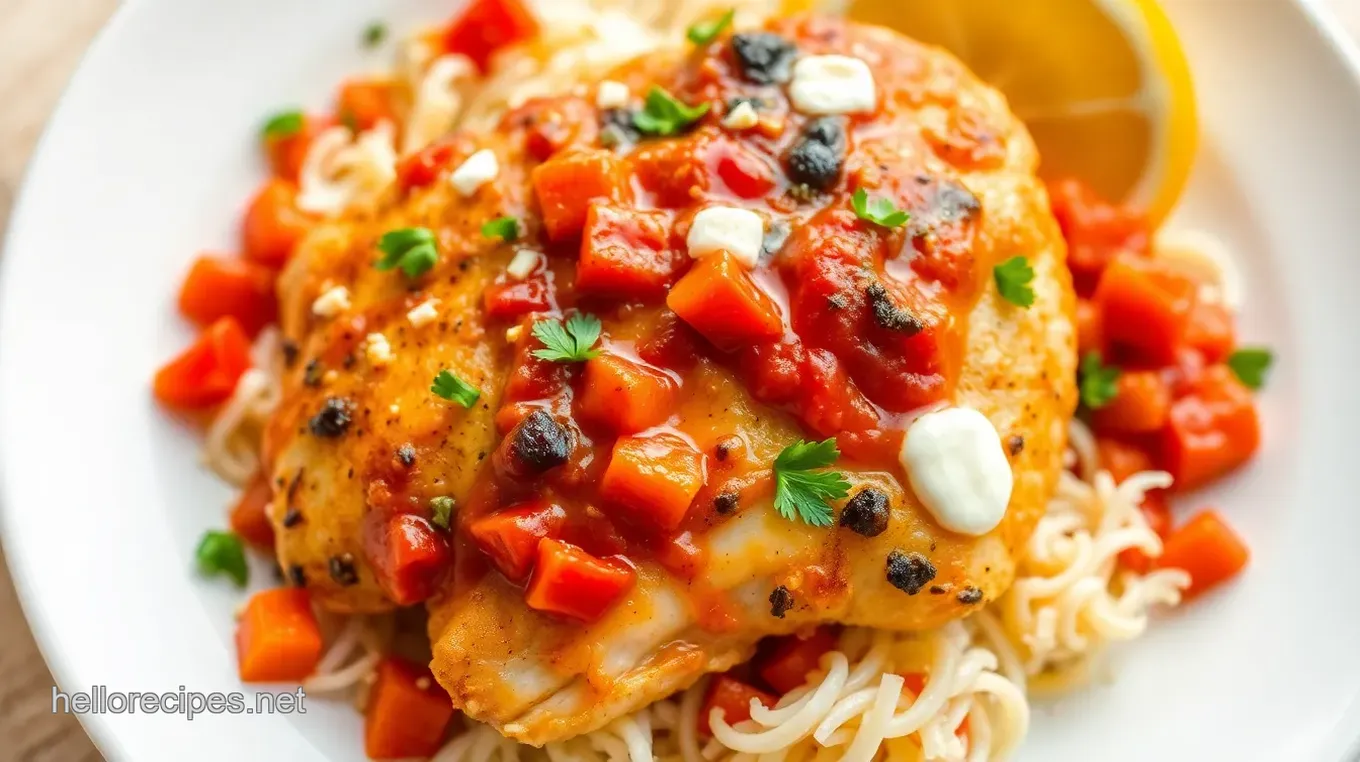 Piquante Peppadew Pepper Stuffed Chicken Breasts