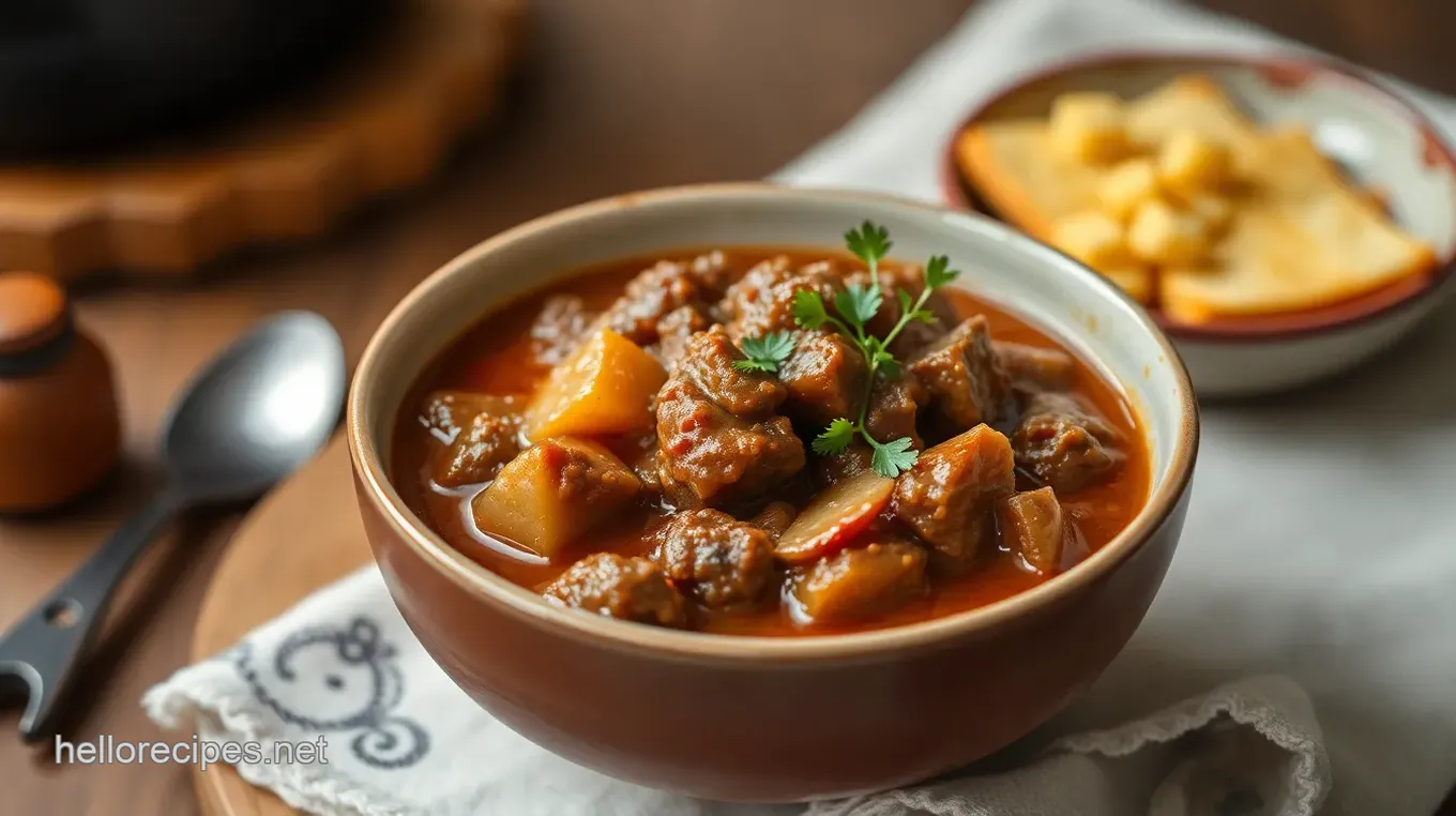 Slow-Cooked Beef and Guinness Stew