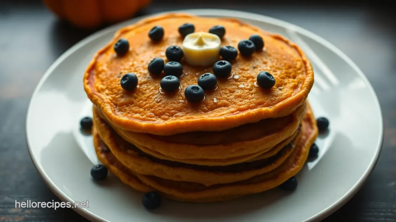 Charming Halloween Breakfast Ideas: Spooky Pumpkin Pancakes Recipe Spooky Pumpkin Pancakes
