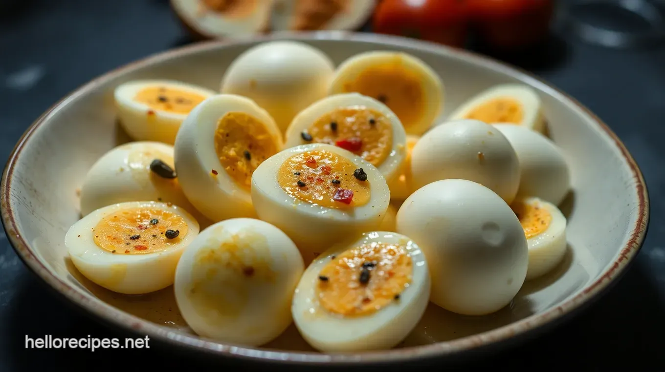 Zesty Easy Pickled Eggs: A Tangy Treat