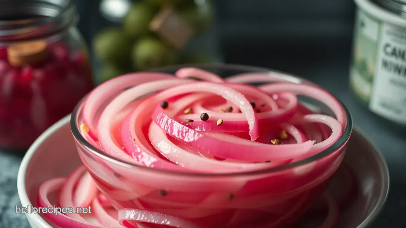Easy Pickled Red Onion Recipe: My Go-To Zesty Condiment Zesty Pickled Red Onions: A Vibrant Condiment