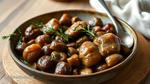 Baked Chestnut Dressing with Herbs