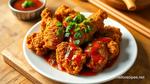 Fried Chicken with Spicy Bang Bang Sauce