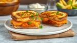 Grilled Cheese Buffalo Chicken Delight