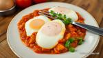 Poached Eggs in Spicy Tomato Sauce