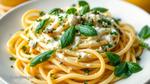 Quick Creamy Pasta with Fresh Herbs