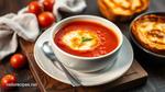 Roasted Tomato Soup with Grilled Cheese