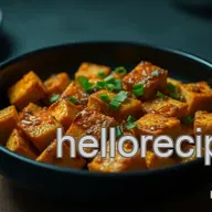 Easy & Crispy Air Fryer Tofu Recipe: My Golden Crunchy Delight